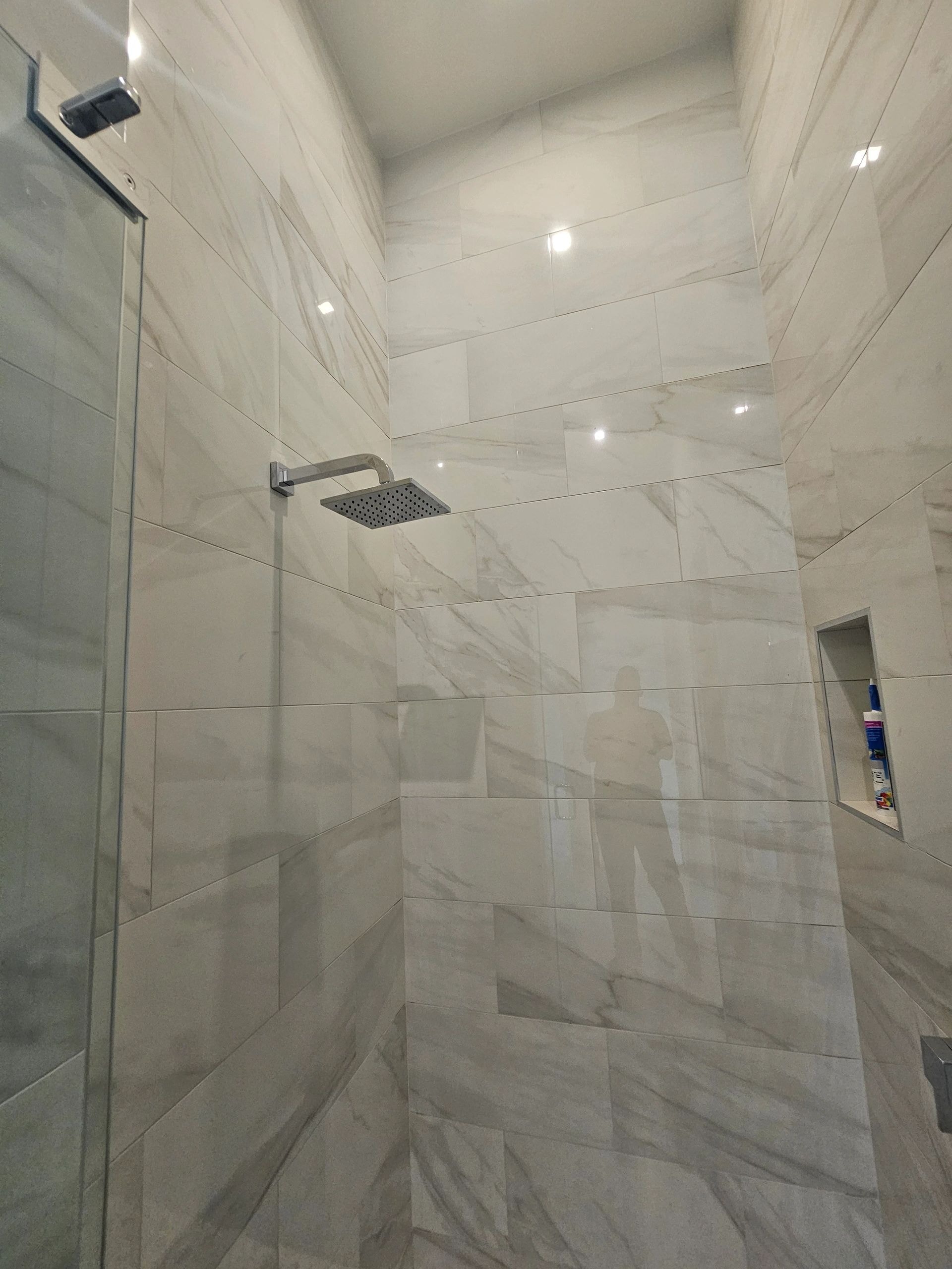 Luxury bathroom tile project